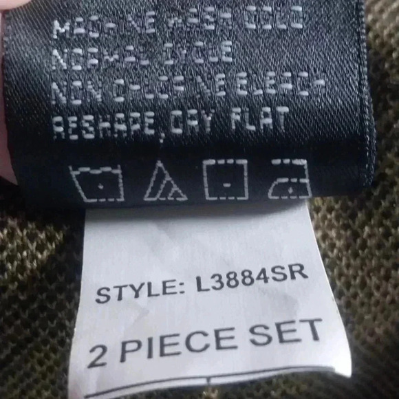 LENNIE for Nina Leonard Fringe Blanket Skirt Black and Brown Size S - Picture 7 of 7